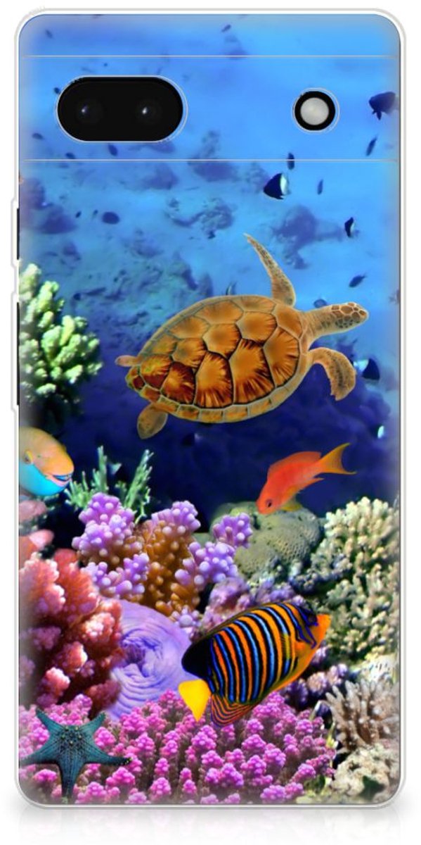 Google Pixel 6A TPU Hoesje Vissen