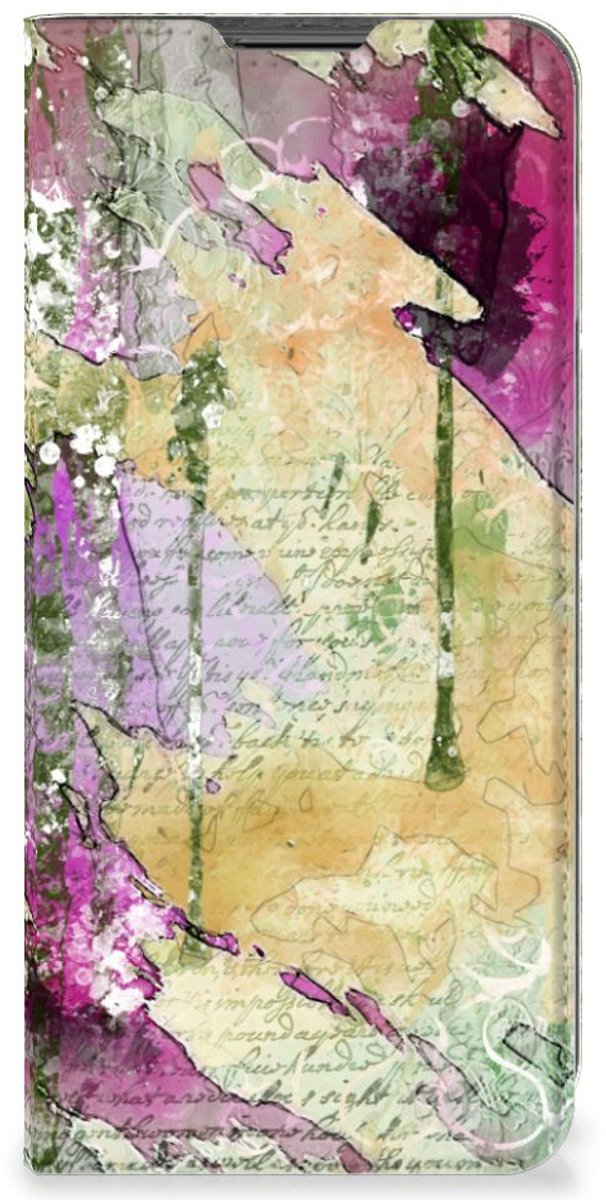 Bookcase Motorola Moto G22 Letter Painting