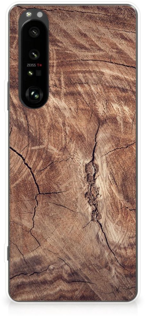 Back Cover voor Sony Xperia 1 III Bumper Hoesje Tree Trunk