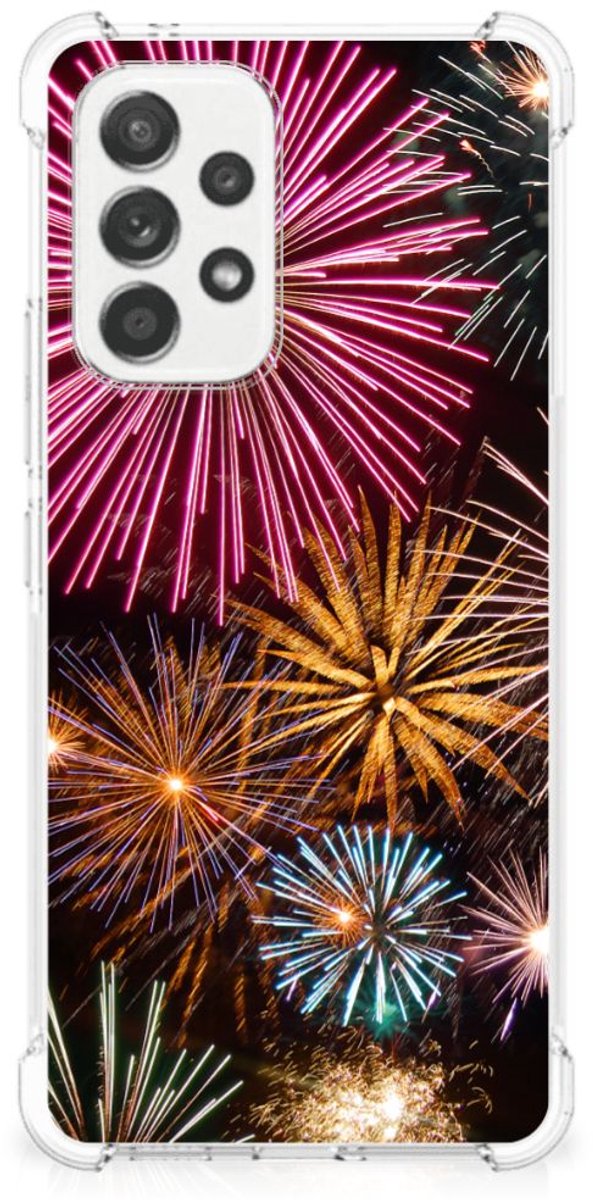 Samsung Galaxy A53 5G Anti Shock Bumper Case Vuurwerk