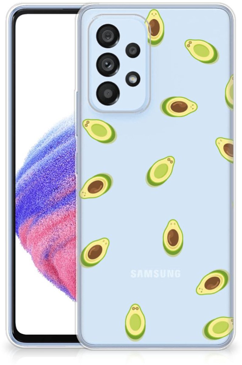 Samsung Galaxy A53 5G Siliconen Case Avocado