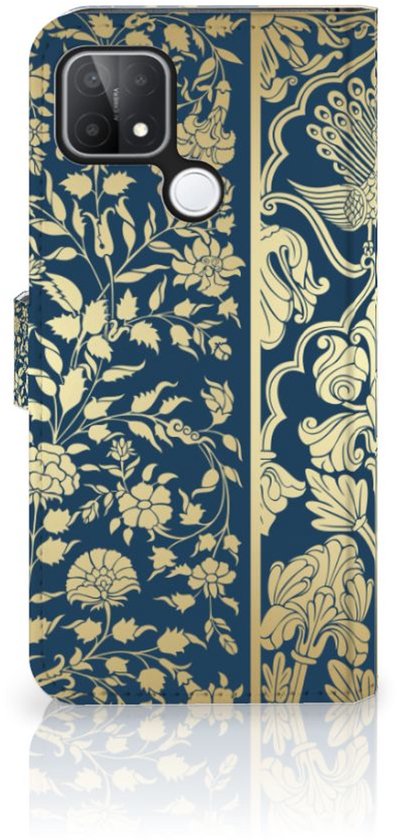 Coque Photo OPPO A15 Coque Téléphone Fleurs Beige