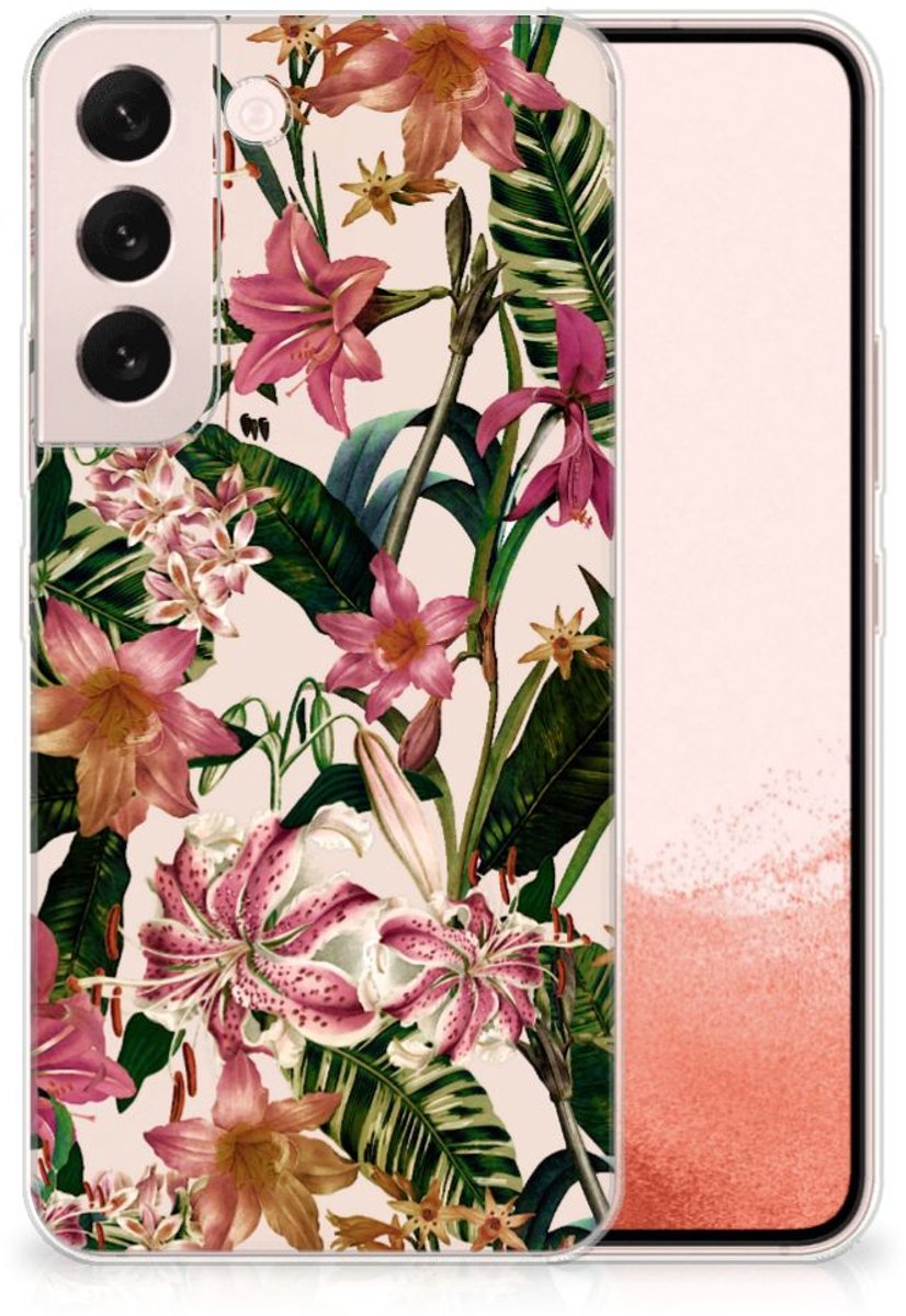 Samsung Galaxy S22 TPU Case Flowers