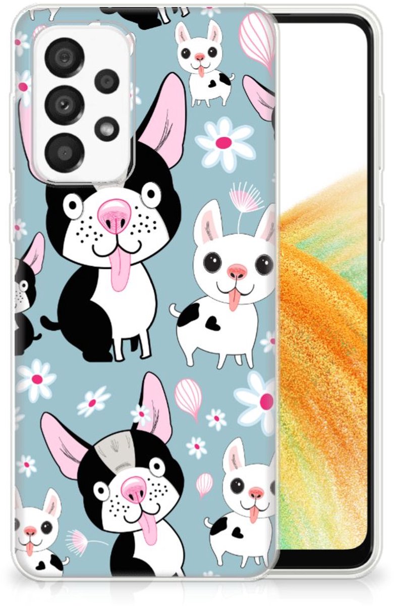 Samsung Galaxy A33 5G TPU Hoesje Hondjes