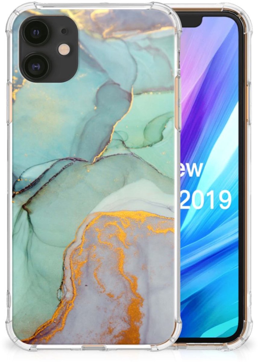 Back Cover voor Apple iPhone 11 Watercolor Mix
