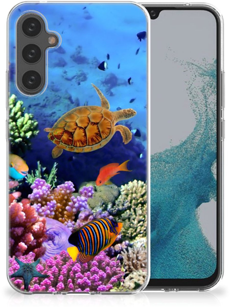 Samsung Galaxy A34 TPU Hoesje Vissen
