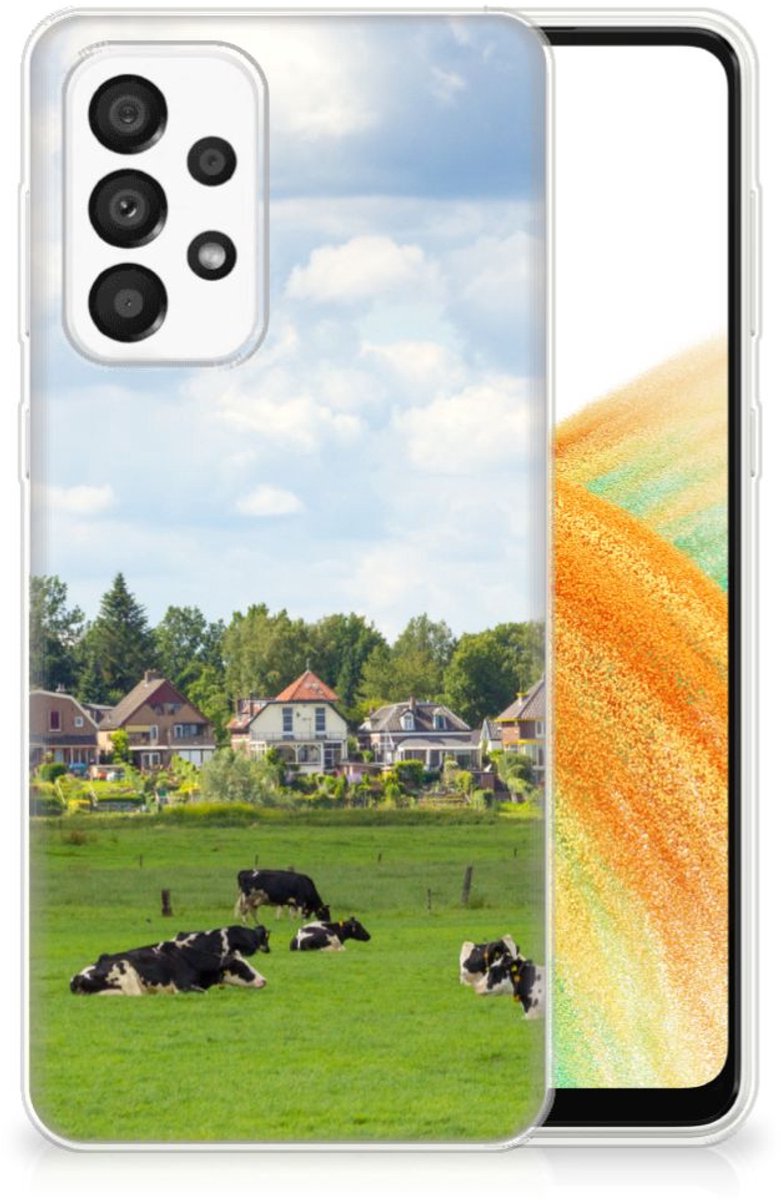 Samsung Galaxy A33 5G TPU Hoesje Koeien