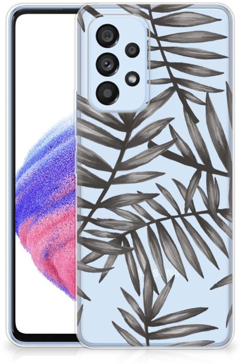 Samsung Galaxy A53 5G TPU Case Leaves Grey