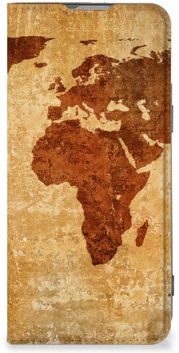 OnePlus Nord 2T Book Cover Wereldkaart