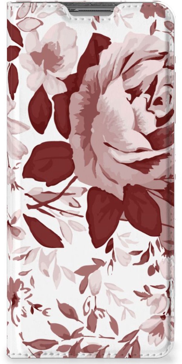 Bookcase OPPO Find X5 Watercolor Flowers