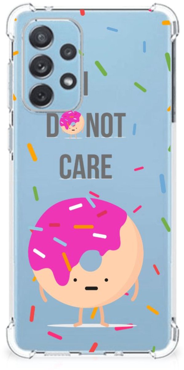 Samsung Galaxy A73 Beschermhoes Donut Roze
