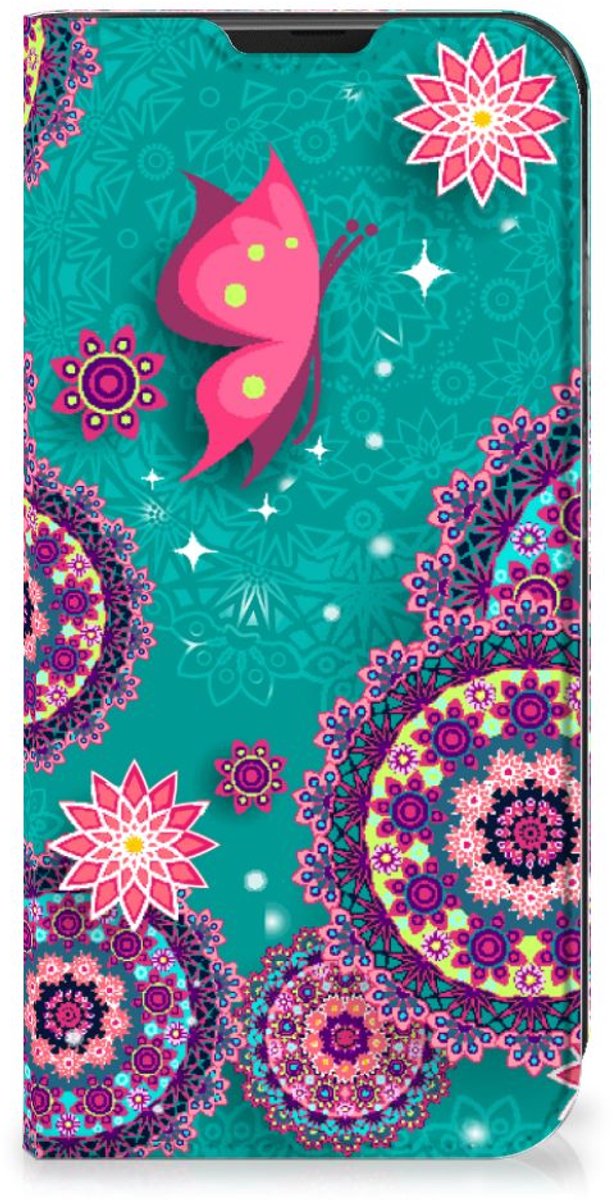 Samsung Galaxy Xcover 6 Pro Bookcase Cirkels en Vlinders