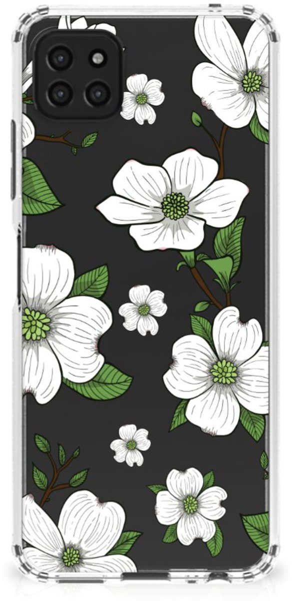Samsung Galaxy A22 5G Case Dogwood Flowers