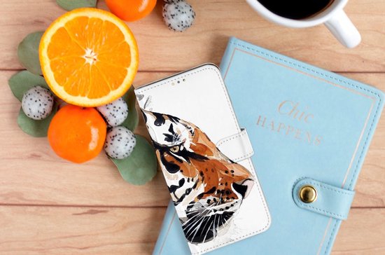 Coque avec texte Coque de téléphone OPPO A15 Tiger