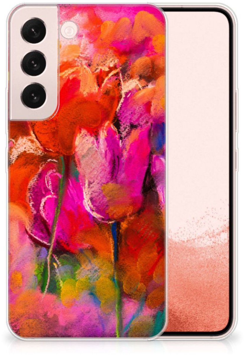 Hoesje maken Samsung Galaxy S22 Tulips
