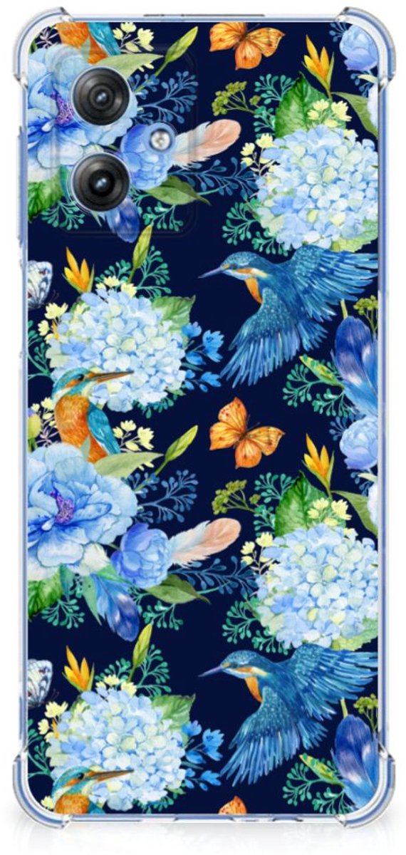 Case Anti-shock voor Motorola Moto G54 IJsvogel