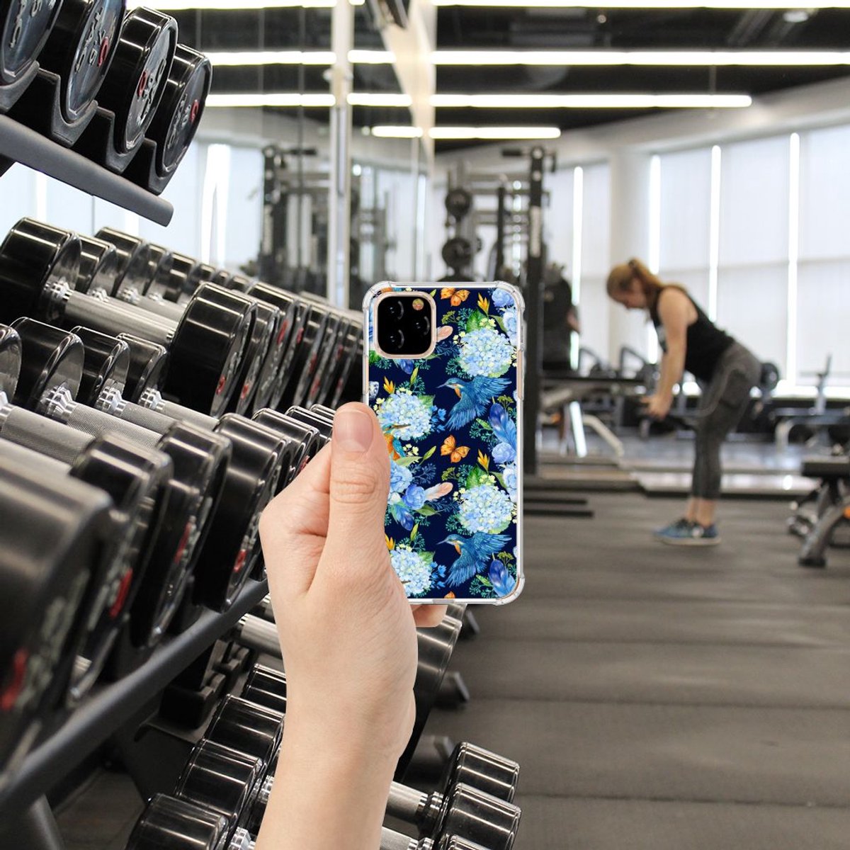 Case Anti-shock voor Apple iPhone 11 Pro IJsvogel