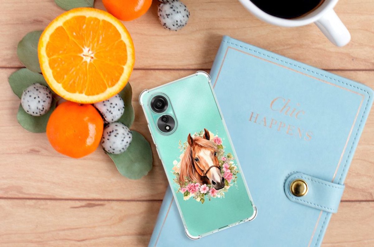 Case Anti-shock voor OPPO A78 4G Paard