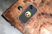 Coque en silicone adaptée pour iPhone 15 avec bord transparent couleur Panda