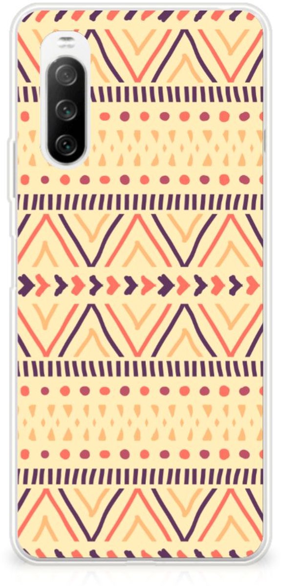 Sony Xperia 10 III TPU bumper Aztec Yellow