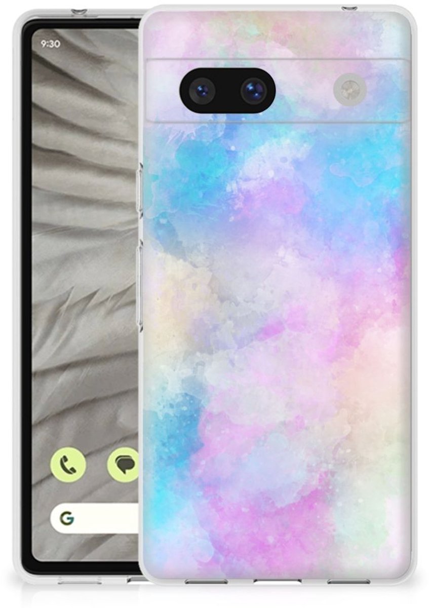 Hoesje maken Google Pixel 7A Watercolor Light