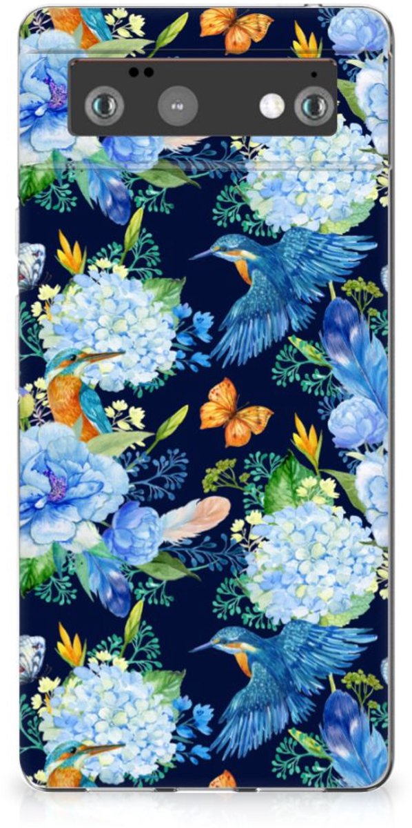 TPU Hoesje voor Google Pixel 6 IJsvogel