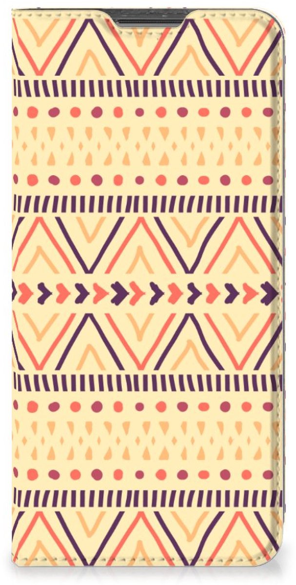 Xiaomi Redmi Note 11 Pro Hoesje met Magneet Aztec Yellow