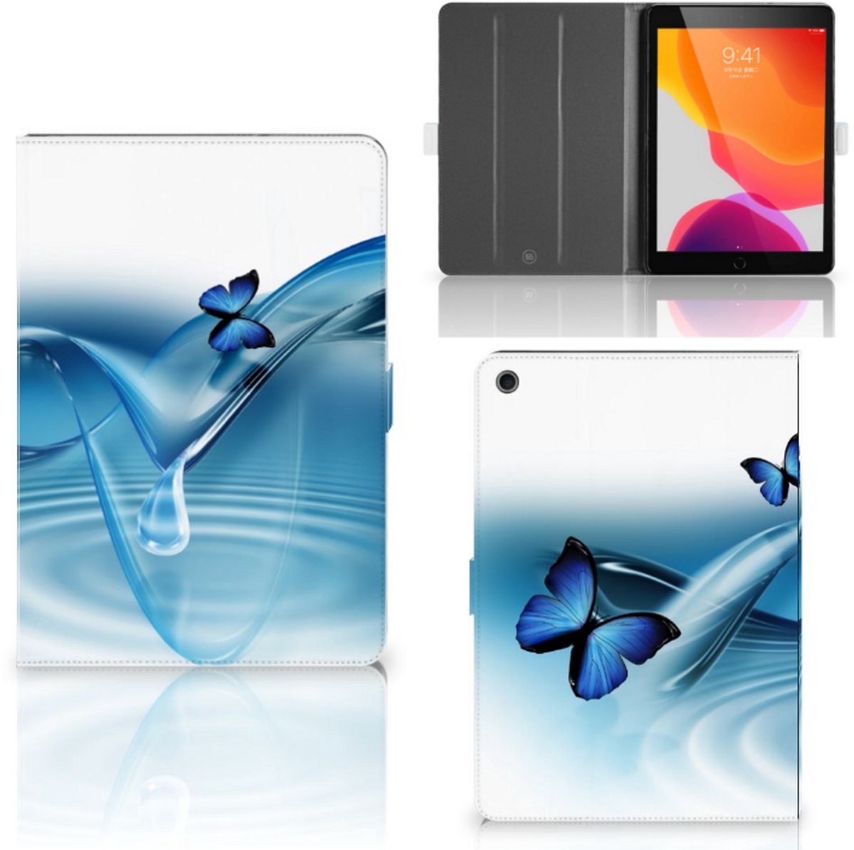iPad 10.2 2019 | iPad 10.2 2020 | 10.2 2021 Flip Case Vlinders