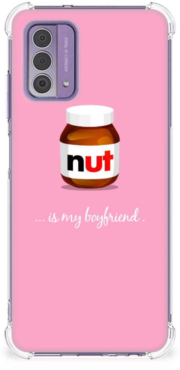 Back Cover voor Nokia G42 Beschermhoes Nut Boyfriend
