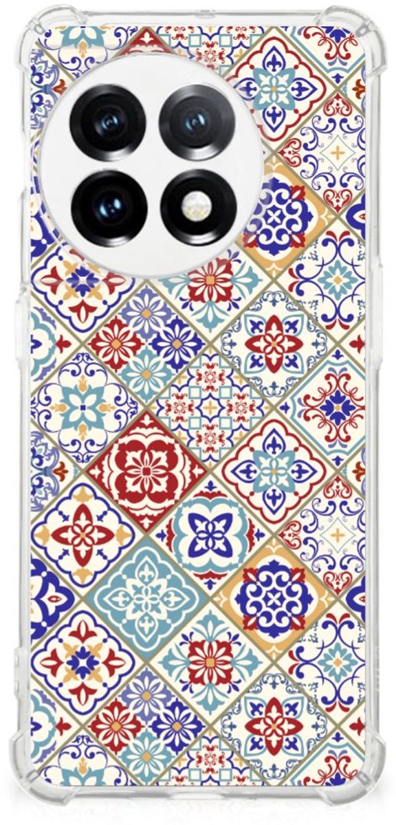 OnePlus 11 Anti-Shock Hoesje Tiles Color