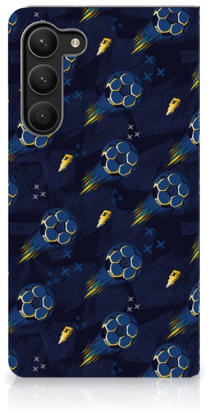 Coque avec aimant adaptée au Samsung Galaxy S23 Plus Voetbal