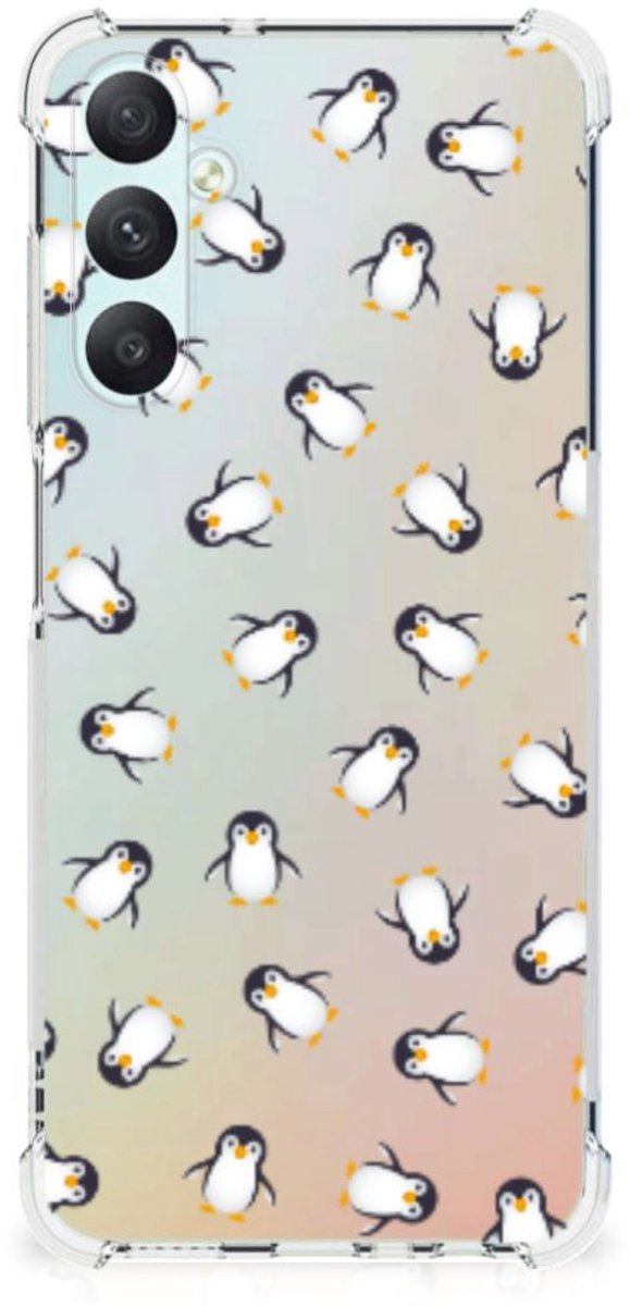 Doorzichtige Silicone Hoesje voor Samsung Galaxy A05s Pinguïn