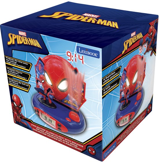 Lexibook Disney Spiderman - klokradio - Spiderman speelgoed - Disney speelgoed van Lexibook — afbeelding 5