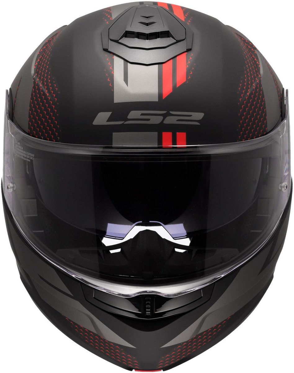 LS2 FF908 Strobe II Code Zwart Grijs 06 Systeemhelm - Maat XXXL - Helm – foto 6