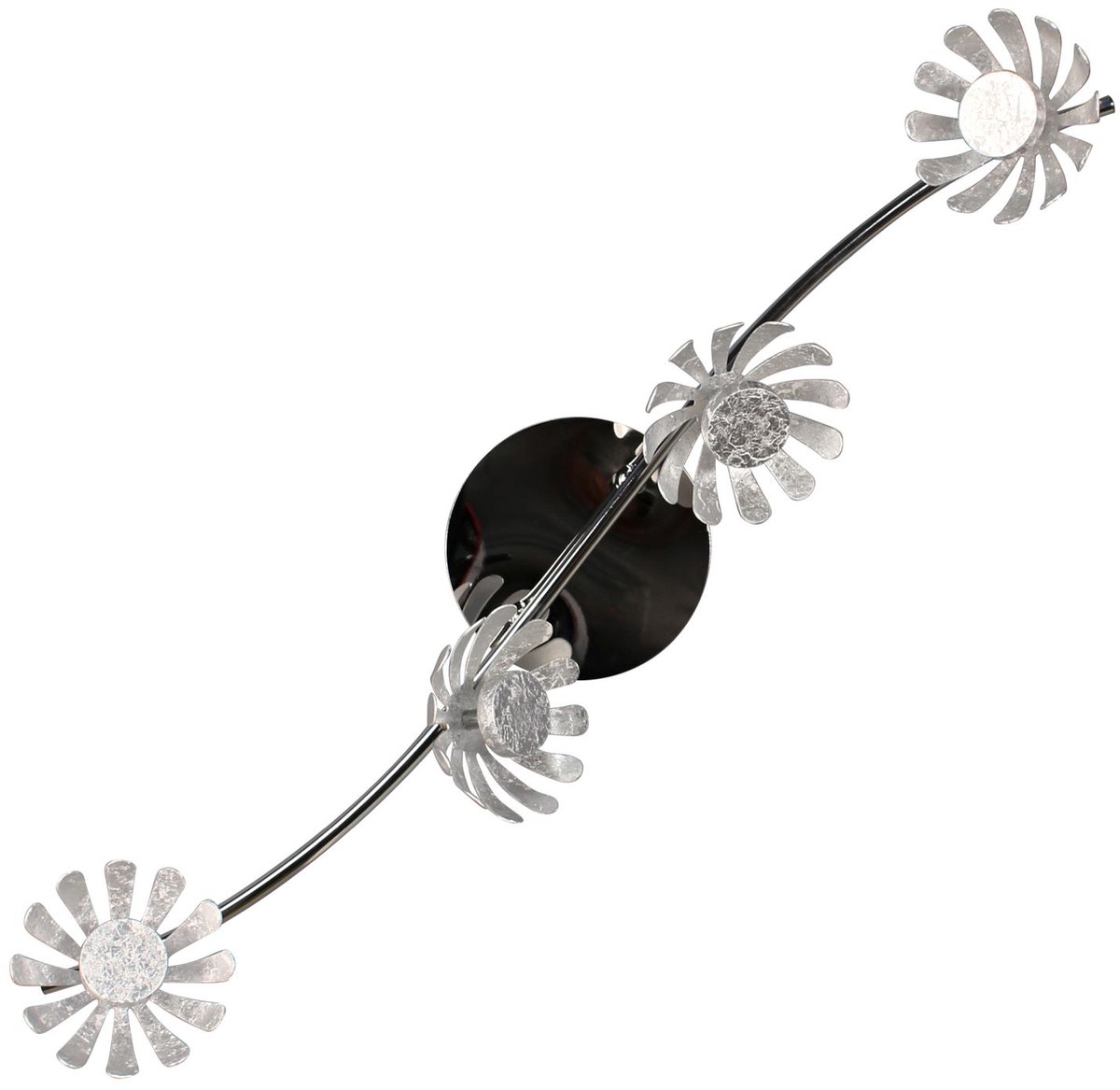 Licht-Erlebnisse - Auris - LED - Opbouwspot - 3000K - 1200lm - van - Metaal - in - zilver