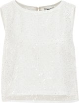 WE Fashion Top femme à paillettes