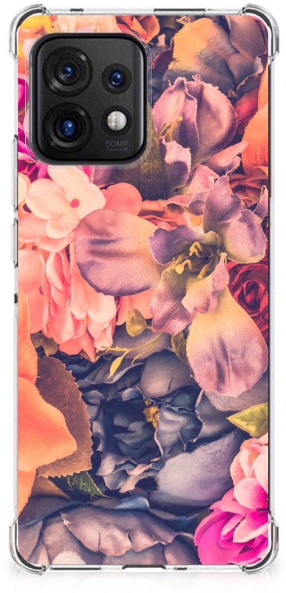 Motorola Edge 40 Pro Case Bosje Bloemen