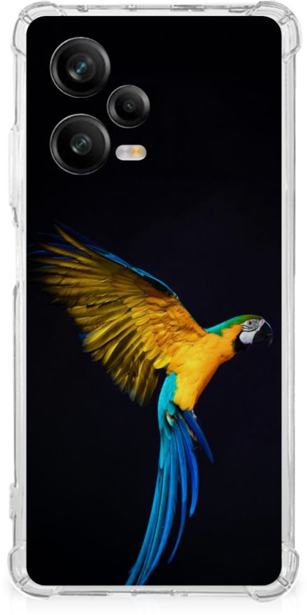 Xiaomi Redmi Note 12 Pro Plus Case Anti-shock Papegaai