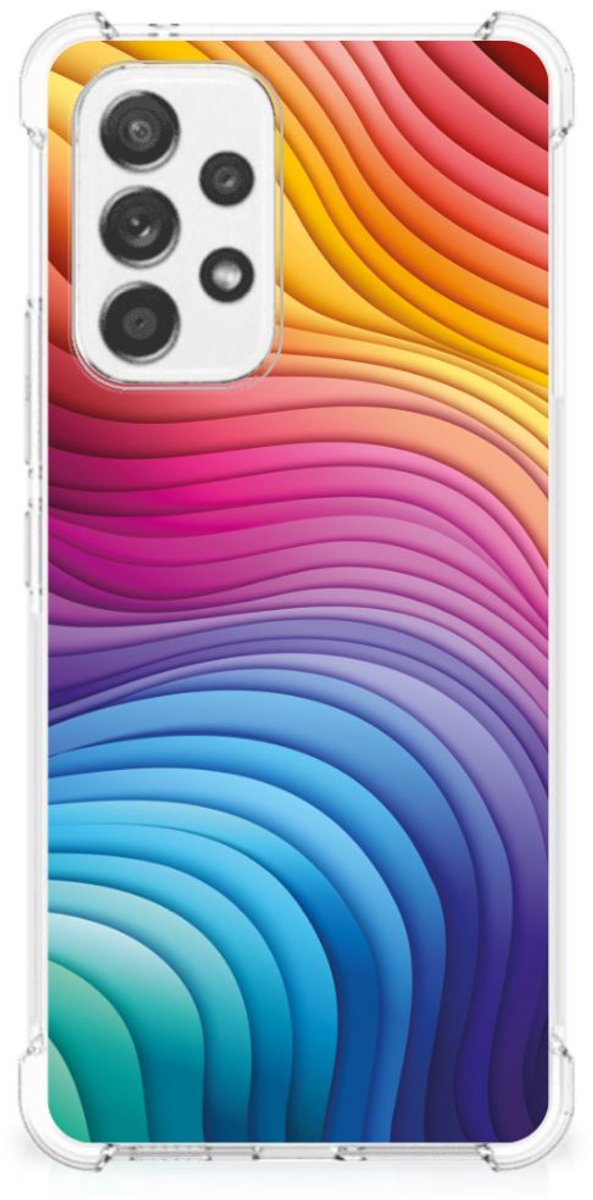 Shockproof Case voor Samsung Galaxy A53 5G Regenboog