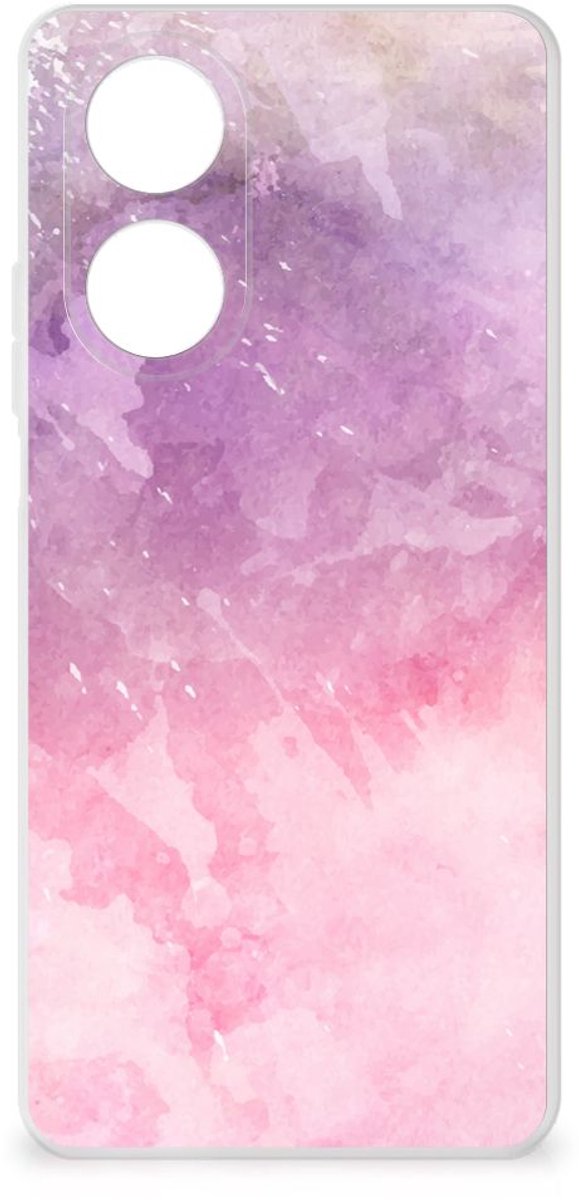 Hoesje maken OPPO A58 4G Pink Purple Paint