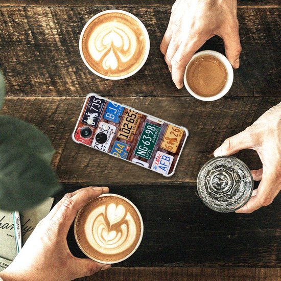 OnePlus Nord 3 Anti-shock Hoesje met foto Kentekenplaten