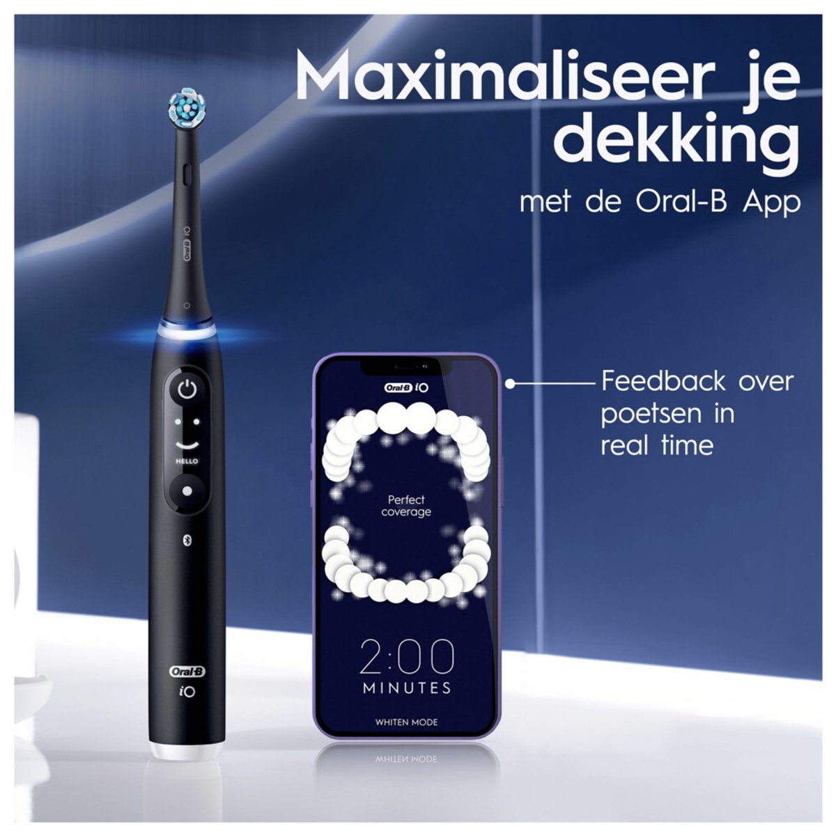 Afbeelding 3 van Oral-B Elektrische Tandenborstel iO 6N Zwart