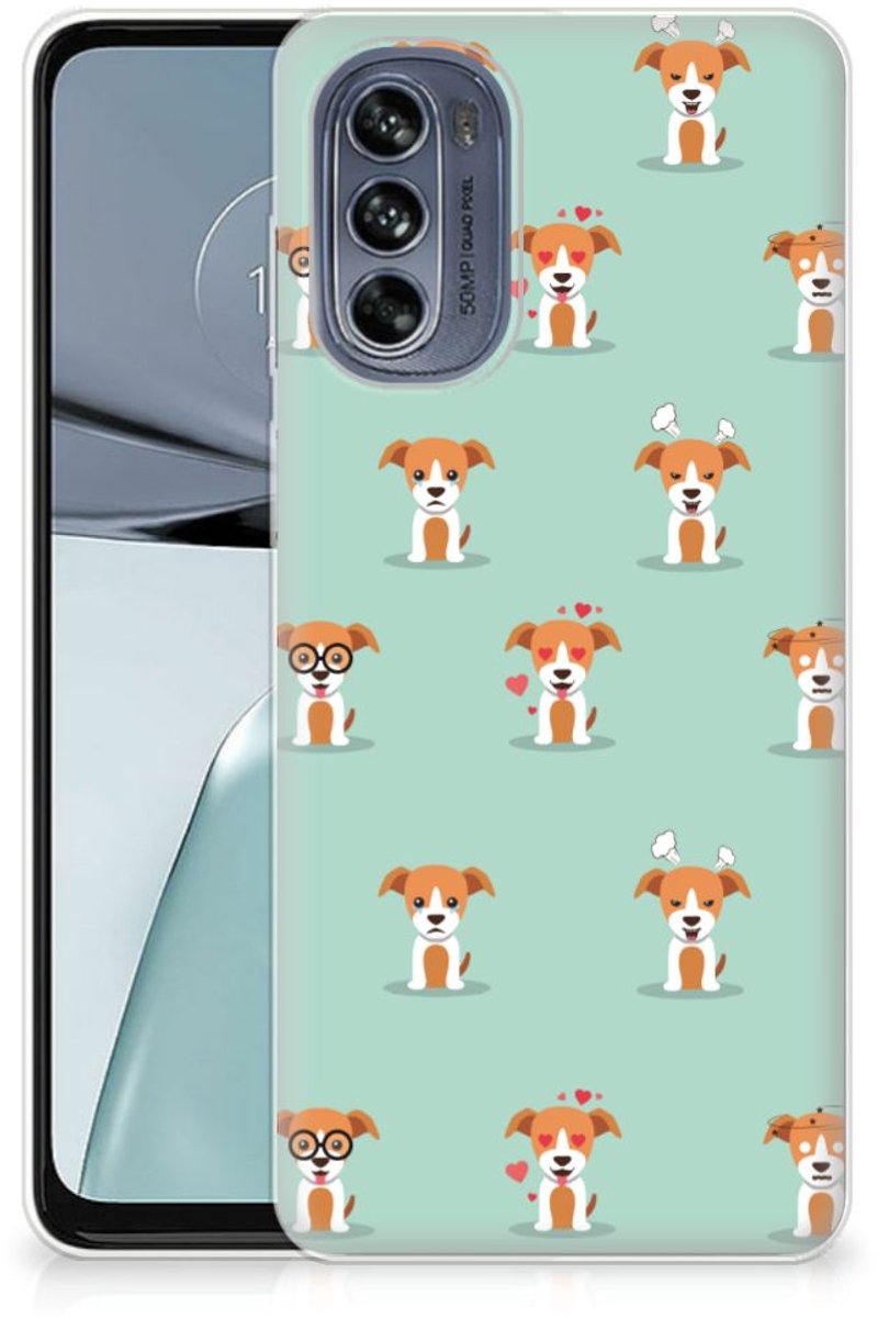 Motorola Moto G62 5G TPU Hoesje Pups