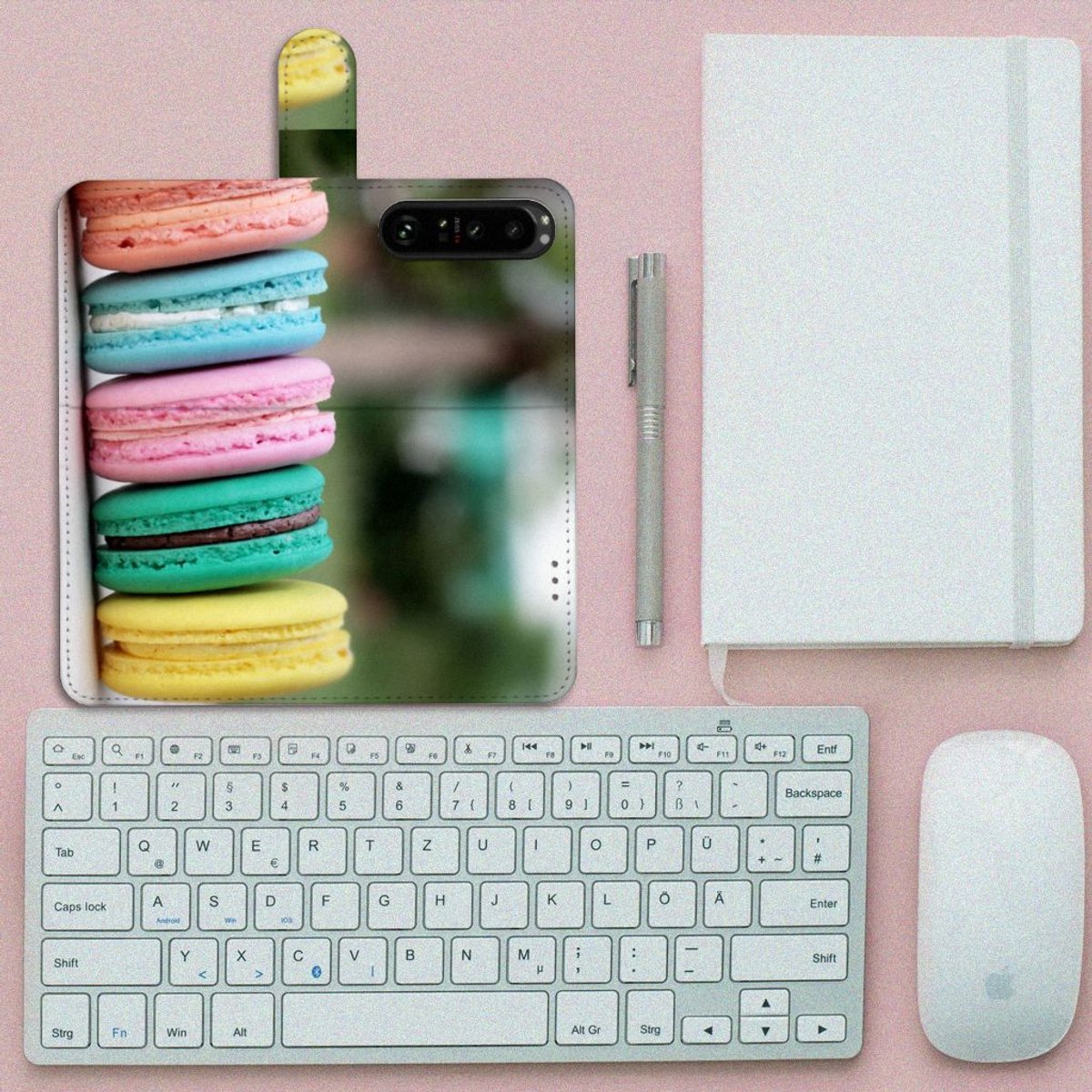 Book Case voor Sony Xperia 1 IV Book Cover Macarons