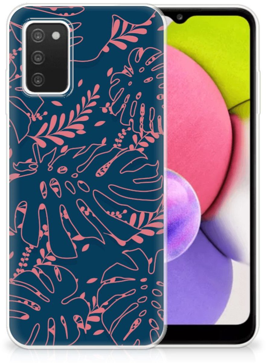 Samsung Galaxy A03S TPU Case Palm Leaves
