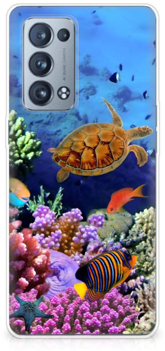 OPPO Reno 6 Pro Plus 5G TPU Hoesje Vissen