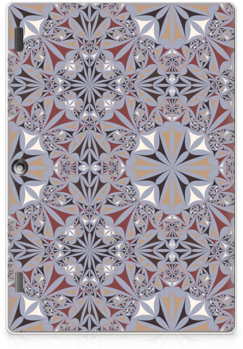 Lenovo Tab 10 | Tab 2 A10-30 Tablet Back Cover Flower Tiles