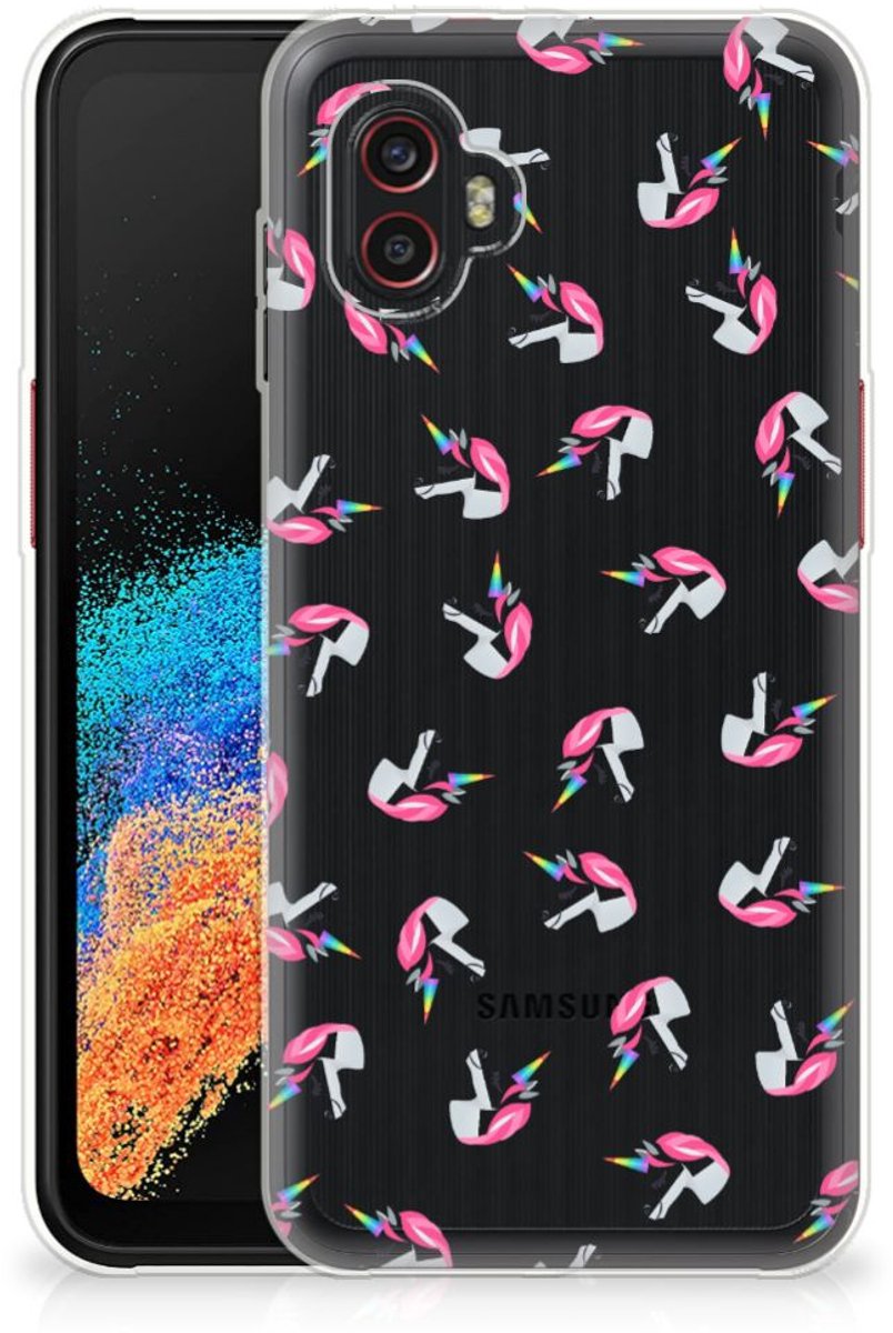 TPU bumper voor Samsung Galaxy Xcover 6 Pro Unicorns