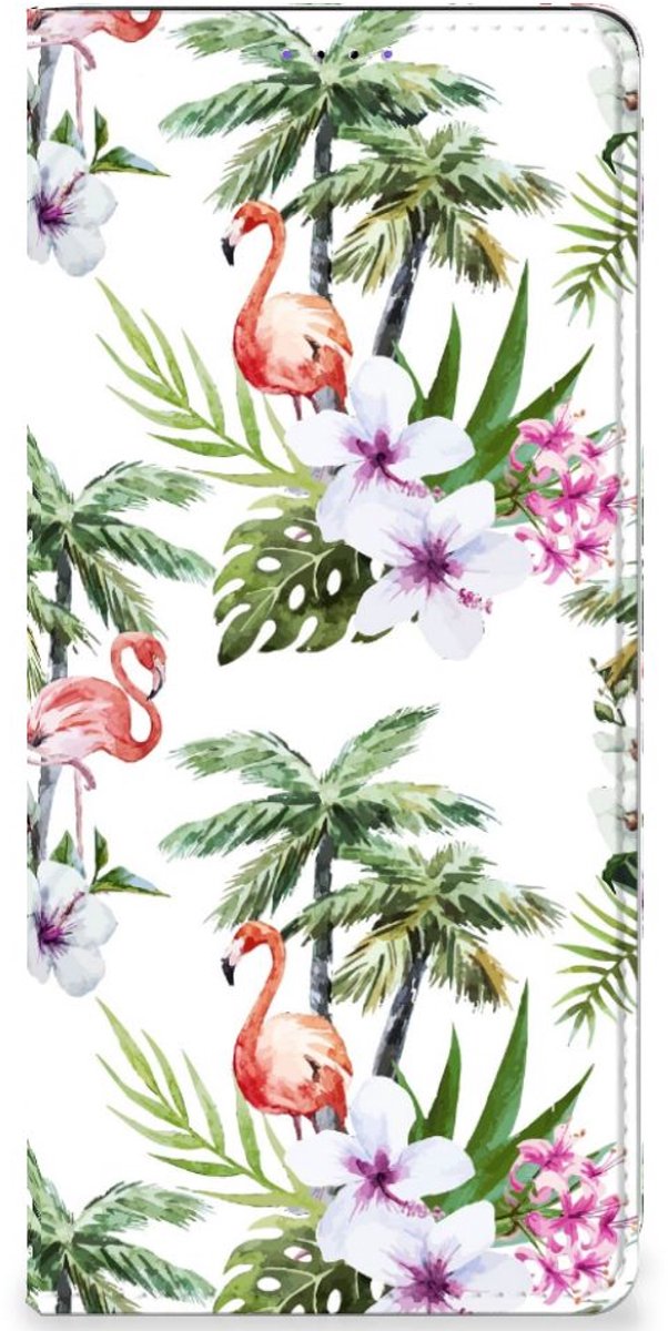 Samsung Galaxy A22 5G Hoesje maken Flamingo Palms
