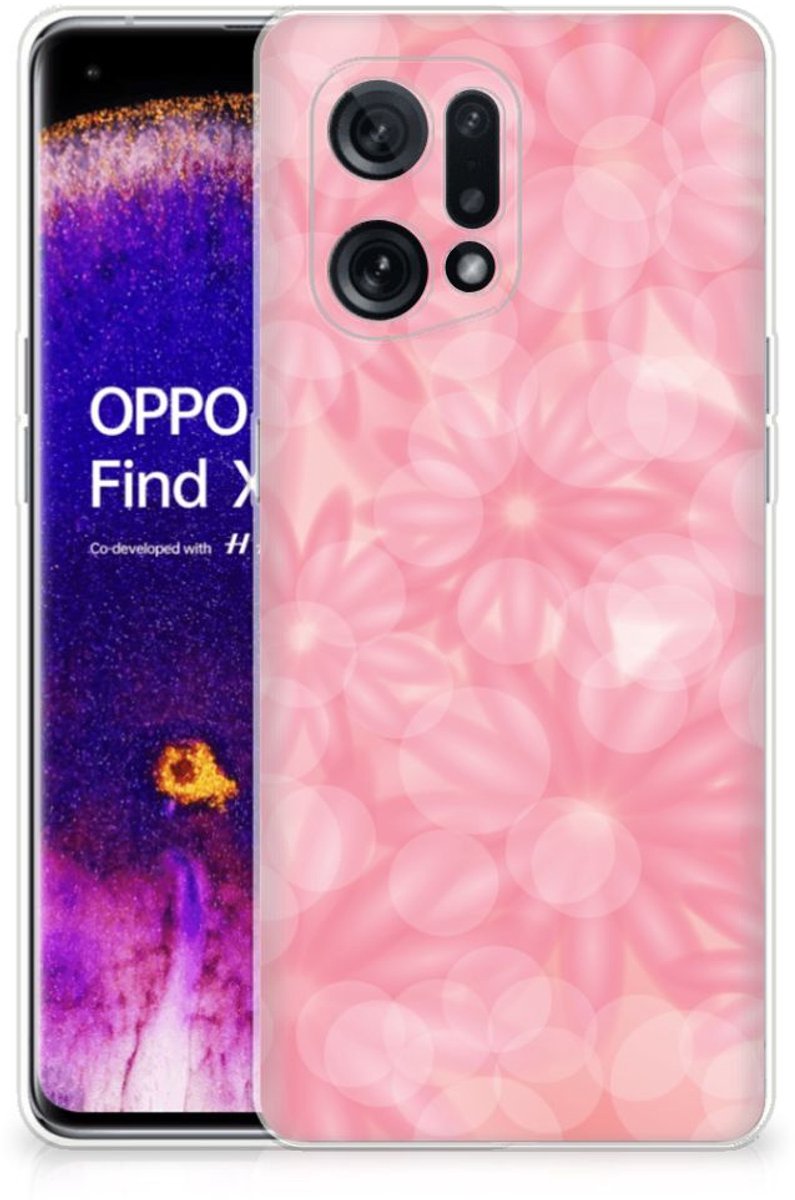 OPPO Find X5 TPU Case Spring Flowers